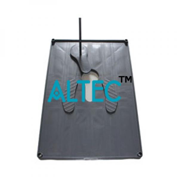 蹲板，塑料，W/o平底锅，120x80厘米
